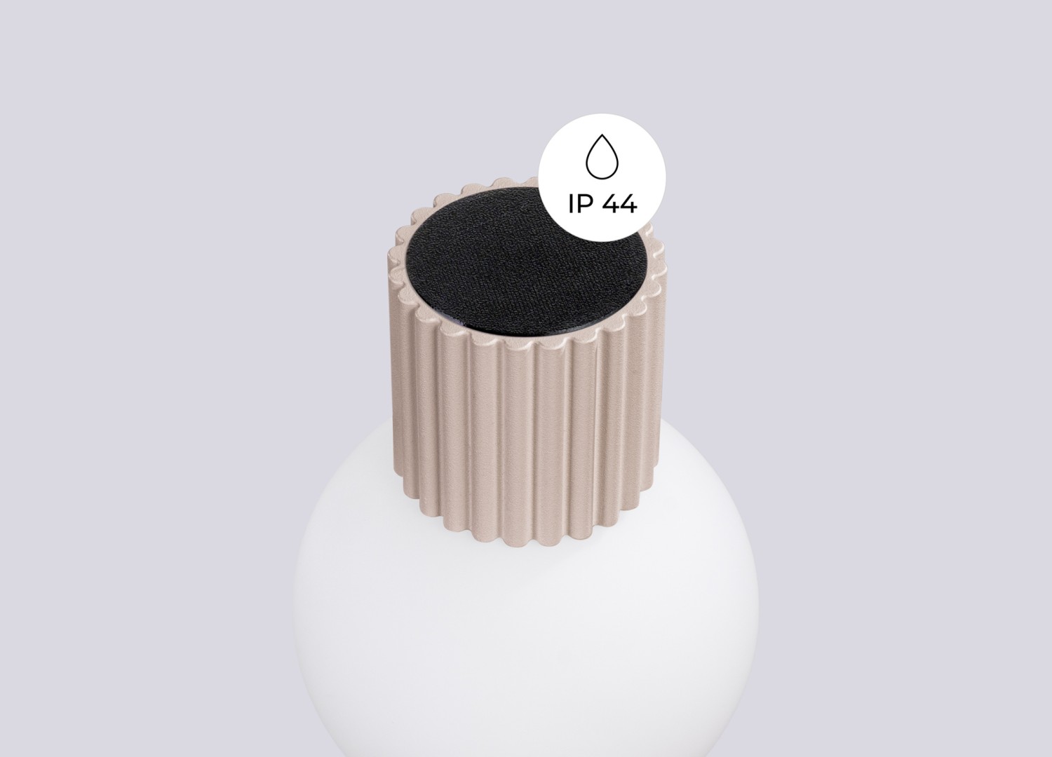 Applique murale HALO taupe IP44 – vue complémentaire 8