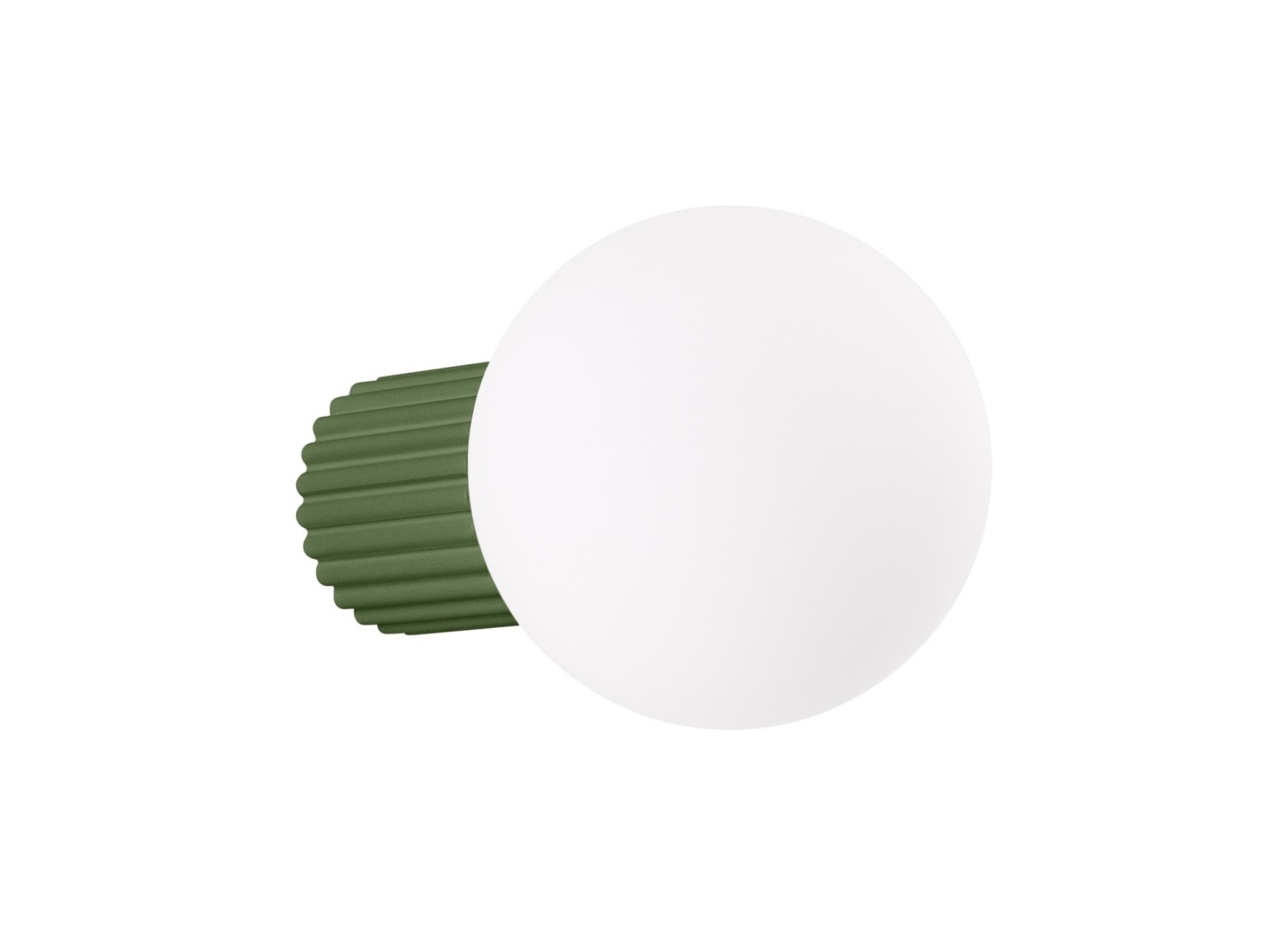 Applique murale HALO vert olive IP44