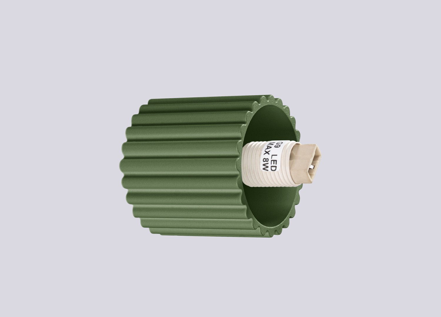 Applique murale HALO vert olive IP44 – vue complémentaire 6