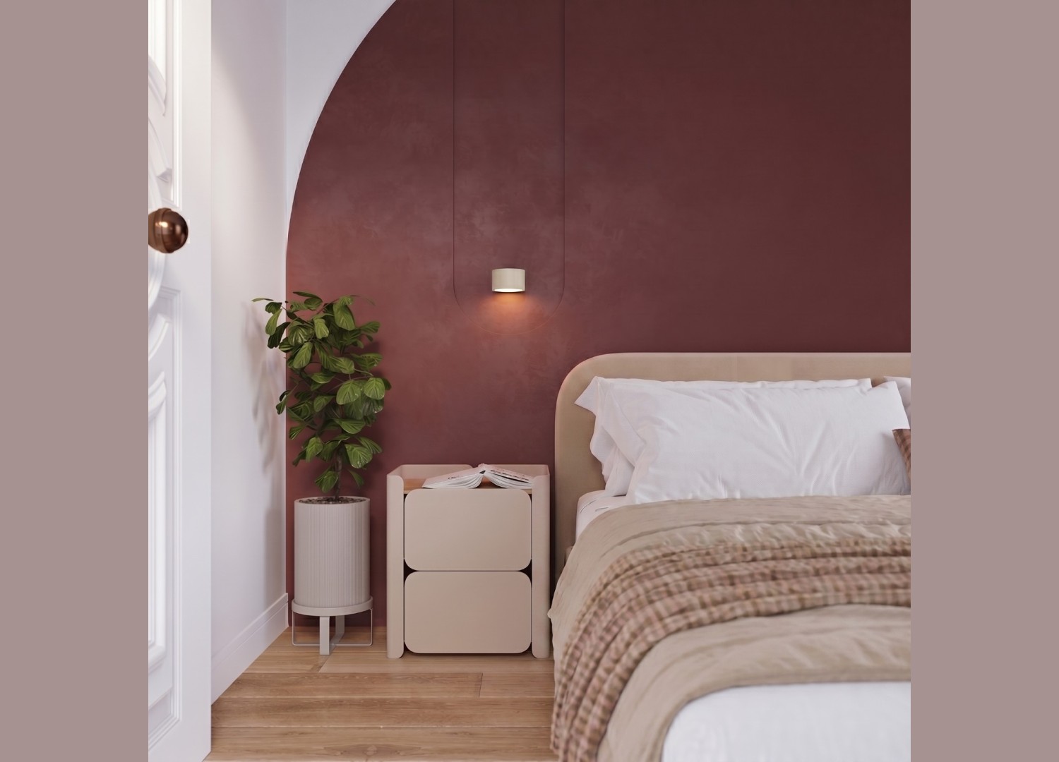 Applique murale MODO 1 beige GX53 – vue complémentaire 9