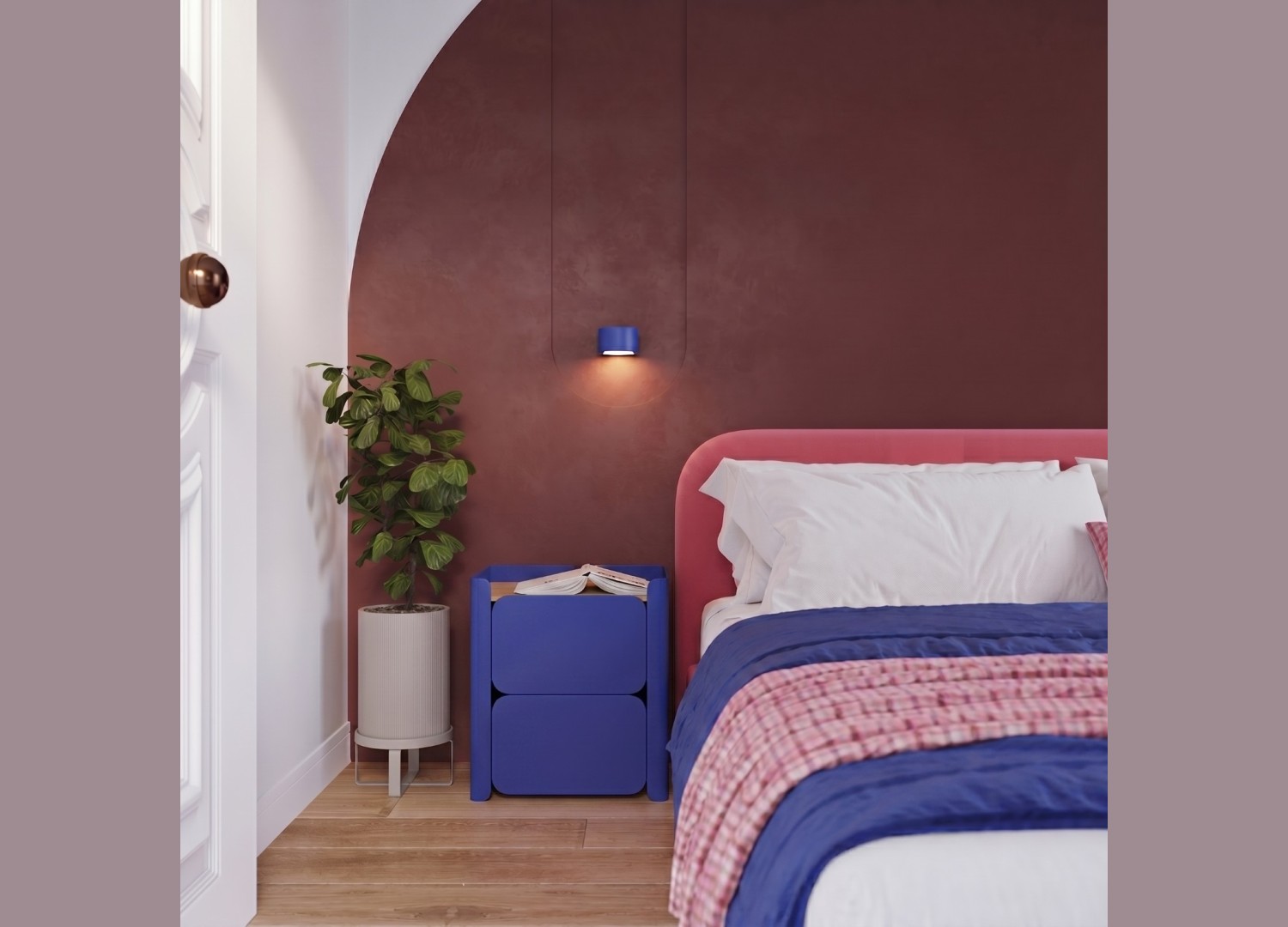 Applique murale MODO 1 bleu outremer GX53 – vue complémentaire 9