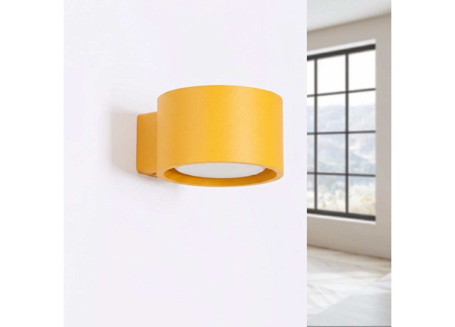 Applique murale MODO 1 jaune GX53 – vue complémentaire 2