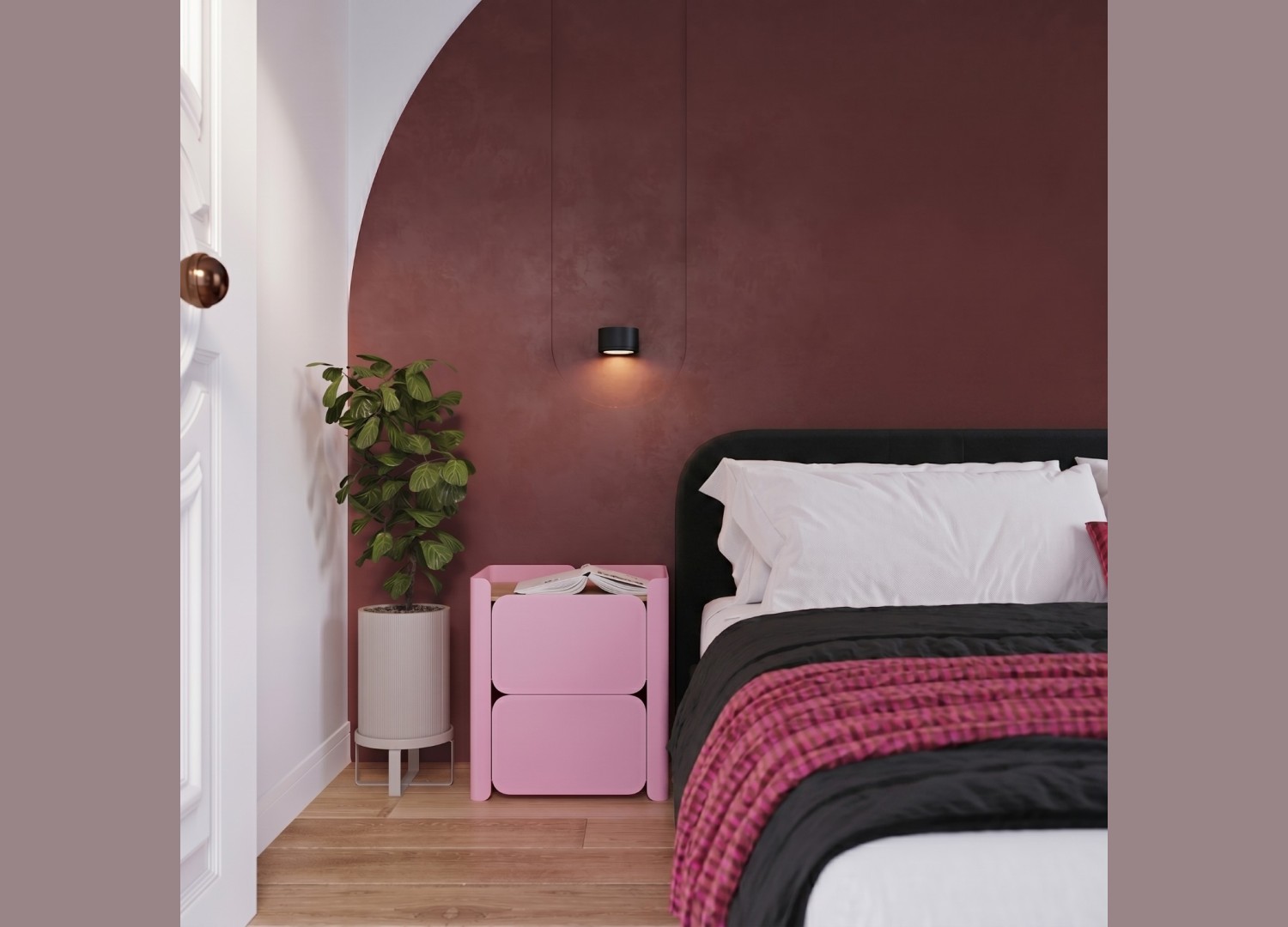 Applique murale MODO 1 noir GX53 – vue complémentaire 9