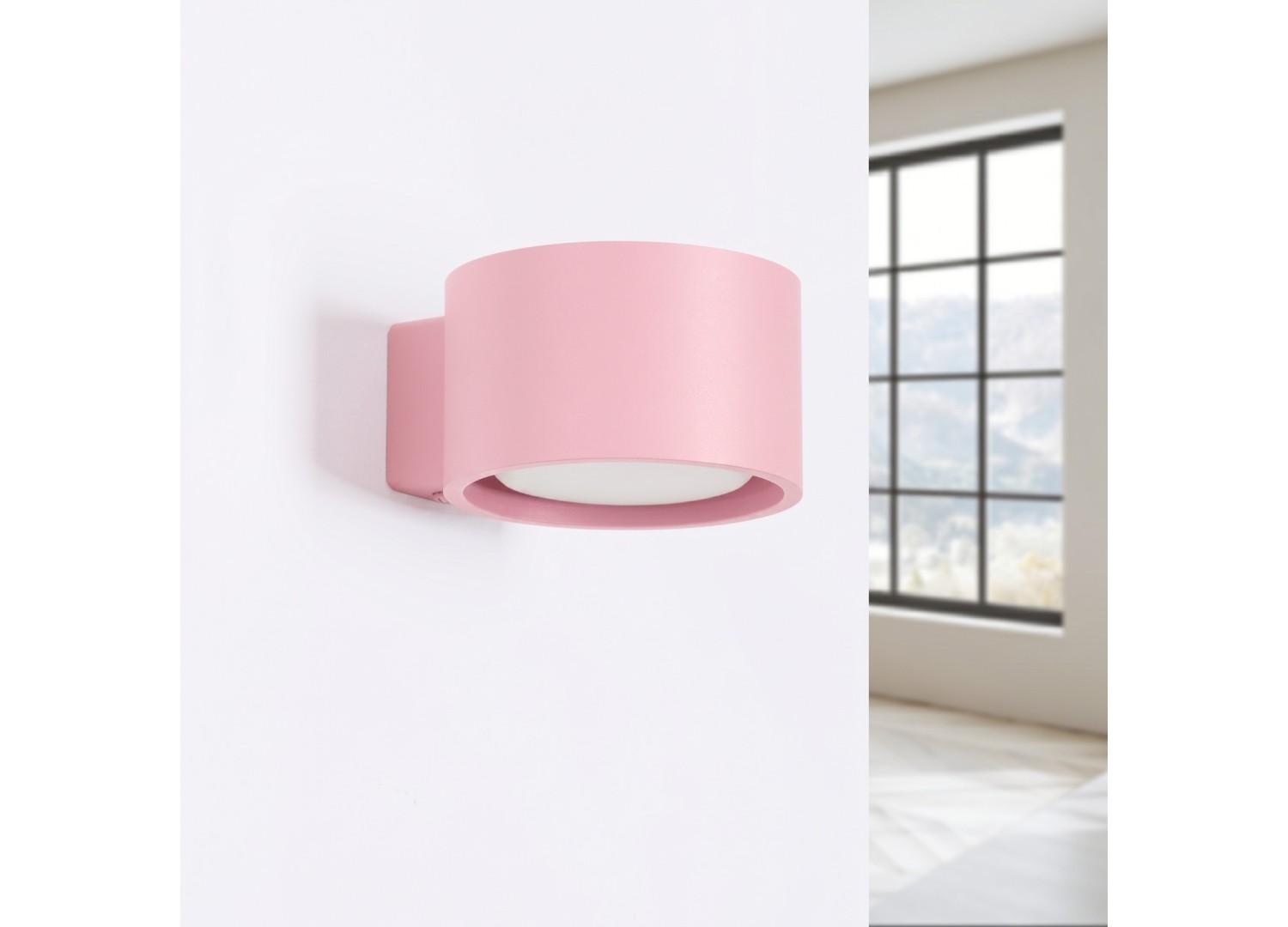 Applique murale MODO 1 rose GX53 – vue complémentaire 2