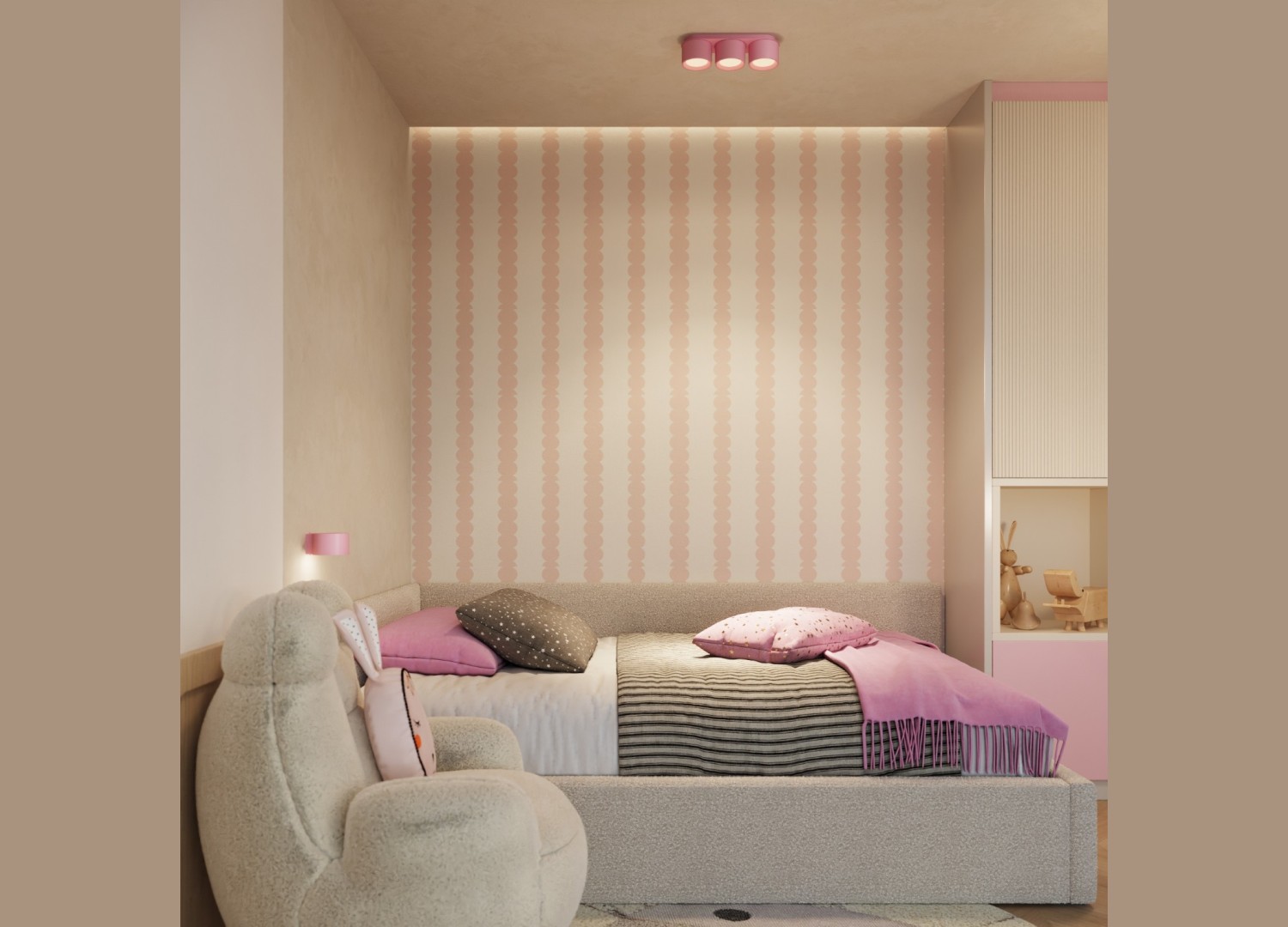 Applique murale MODO 1 rose GX53 – vue complémentaire 9