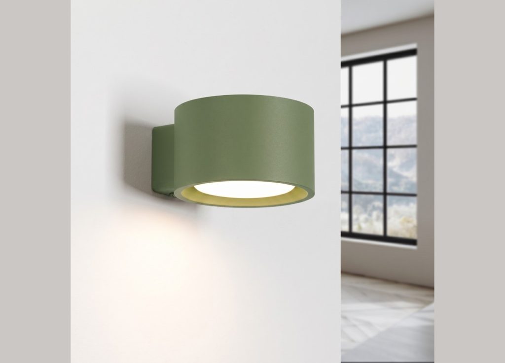 Applique murale MODO 1 vert olive GX53