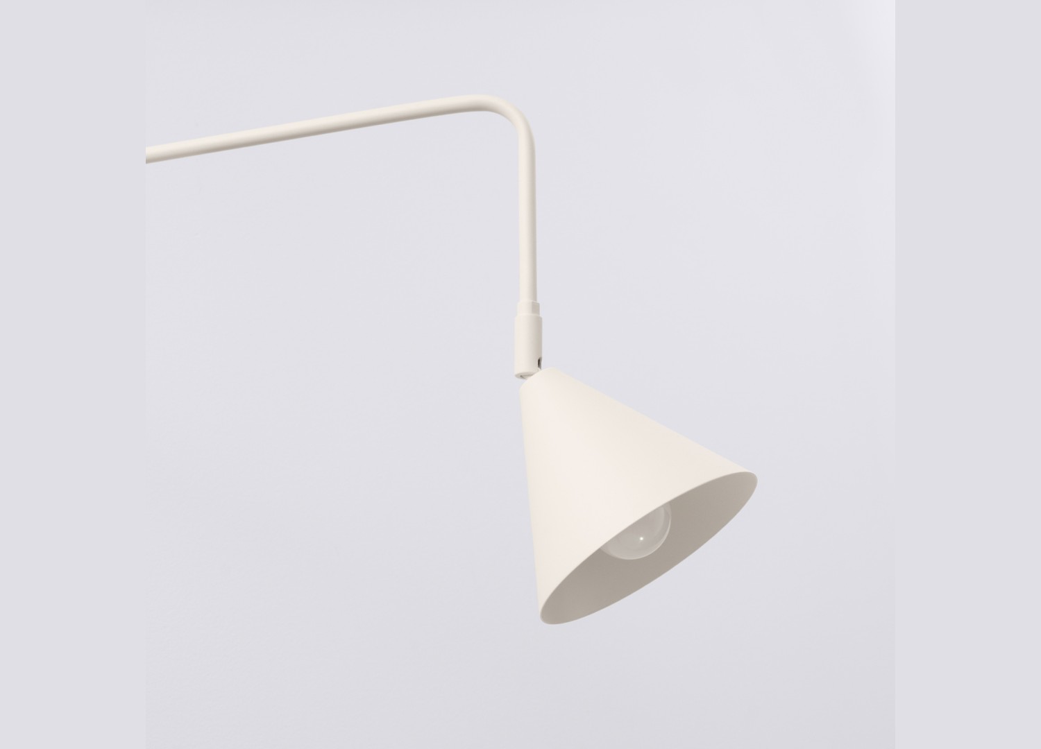 Applique murale NOX 1 beige avec interrupteur – vue complémentaire 5