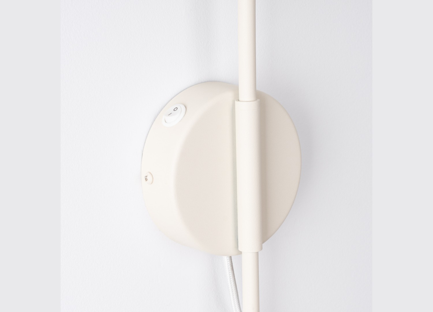 Applique murale NOX 1 beige avec interrupteur – vue complémentaire 7