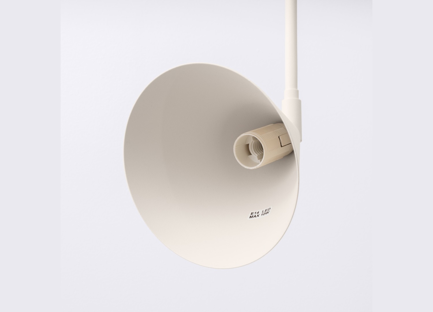 Applique murale NOX 1 beige avec interrupteur – vue complémentaire 8