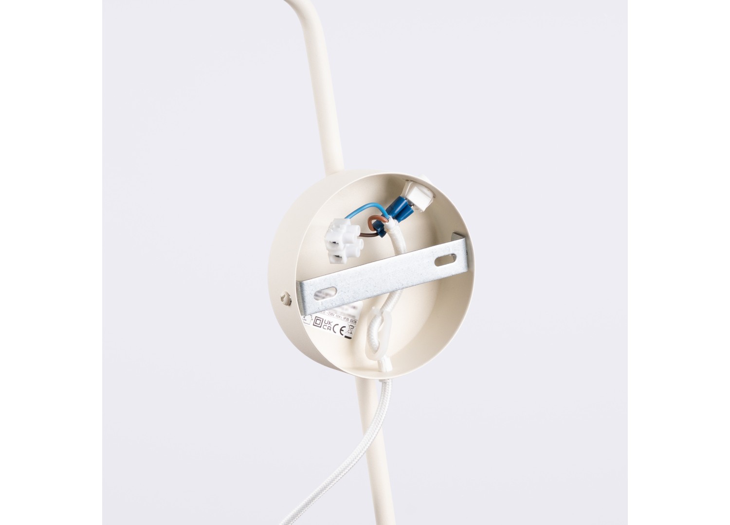 Applique murale NOX 1 beige avec interrupteur – vue complémentaire 9