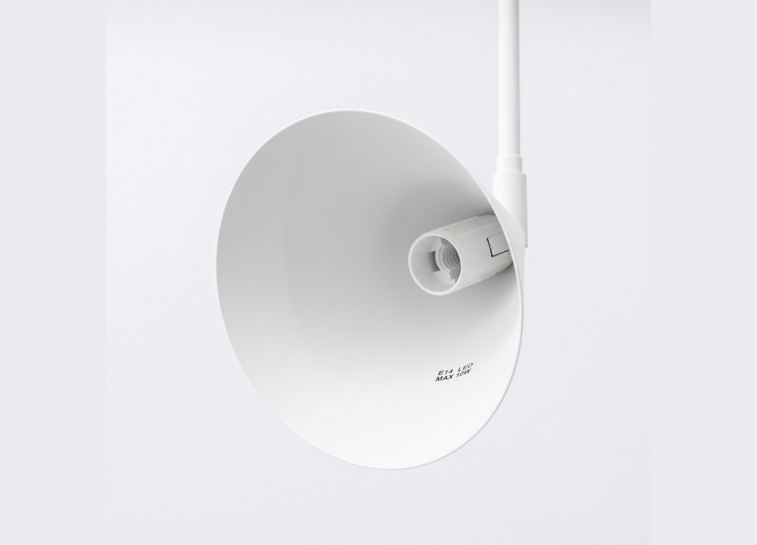 Applique murale NOX 1 blanc avec interrupteur – vue complémentaire 8