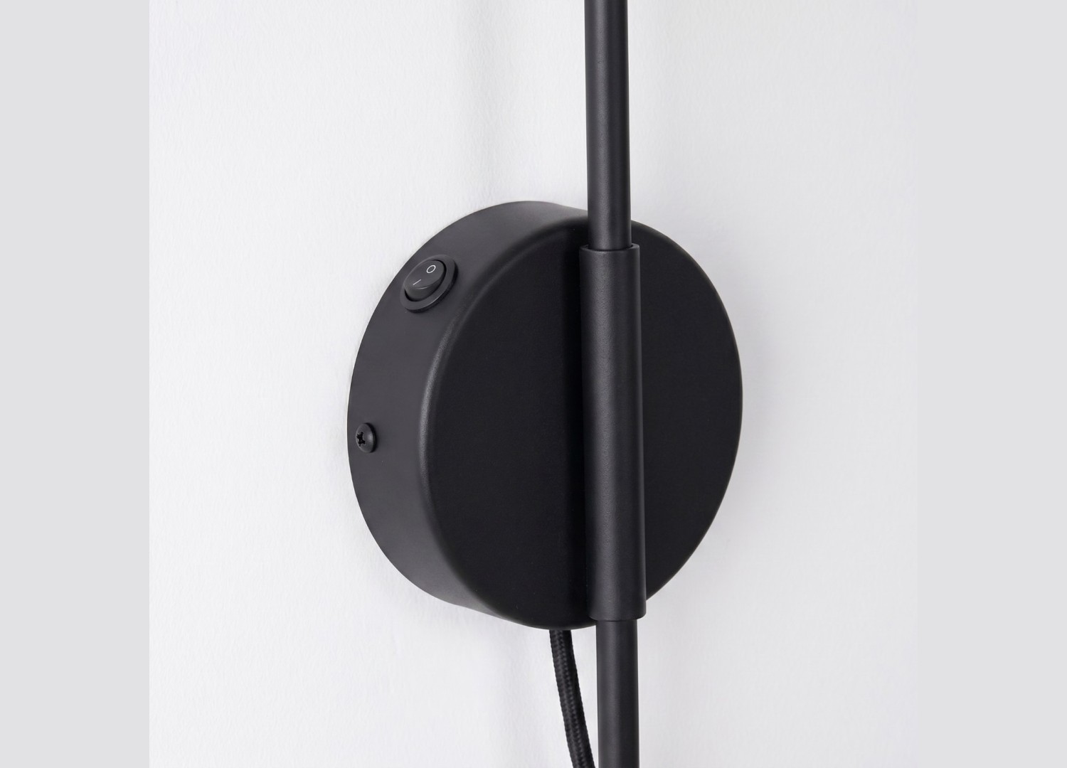 Applique murale NOX 1 noir avec interrupteur – vue complémentaire 7