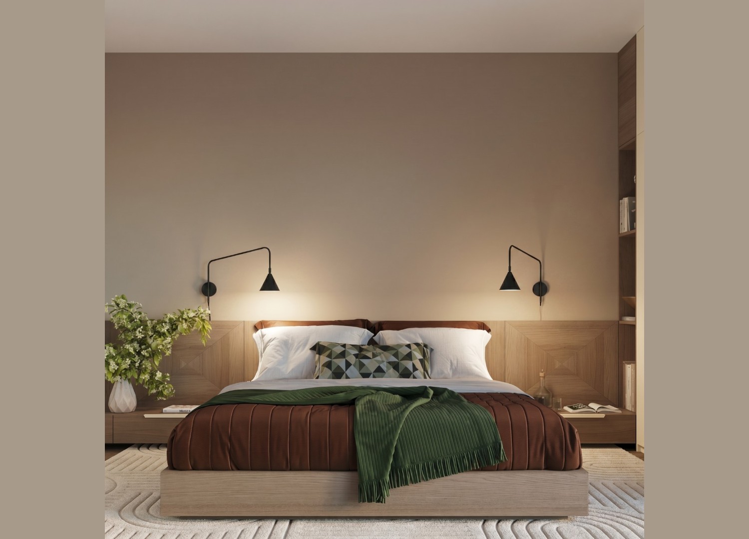 Applique murale NOX 1 noir avec interrupteur – vue complémentaire 12