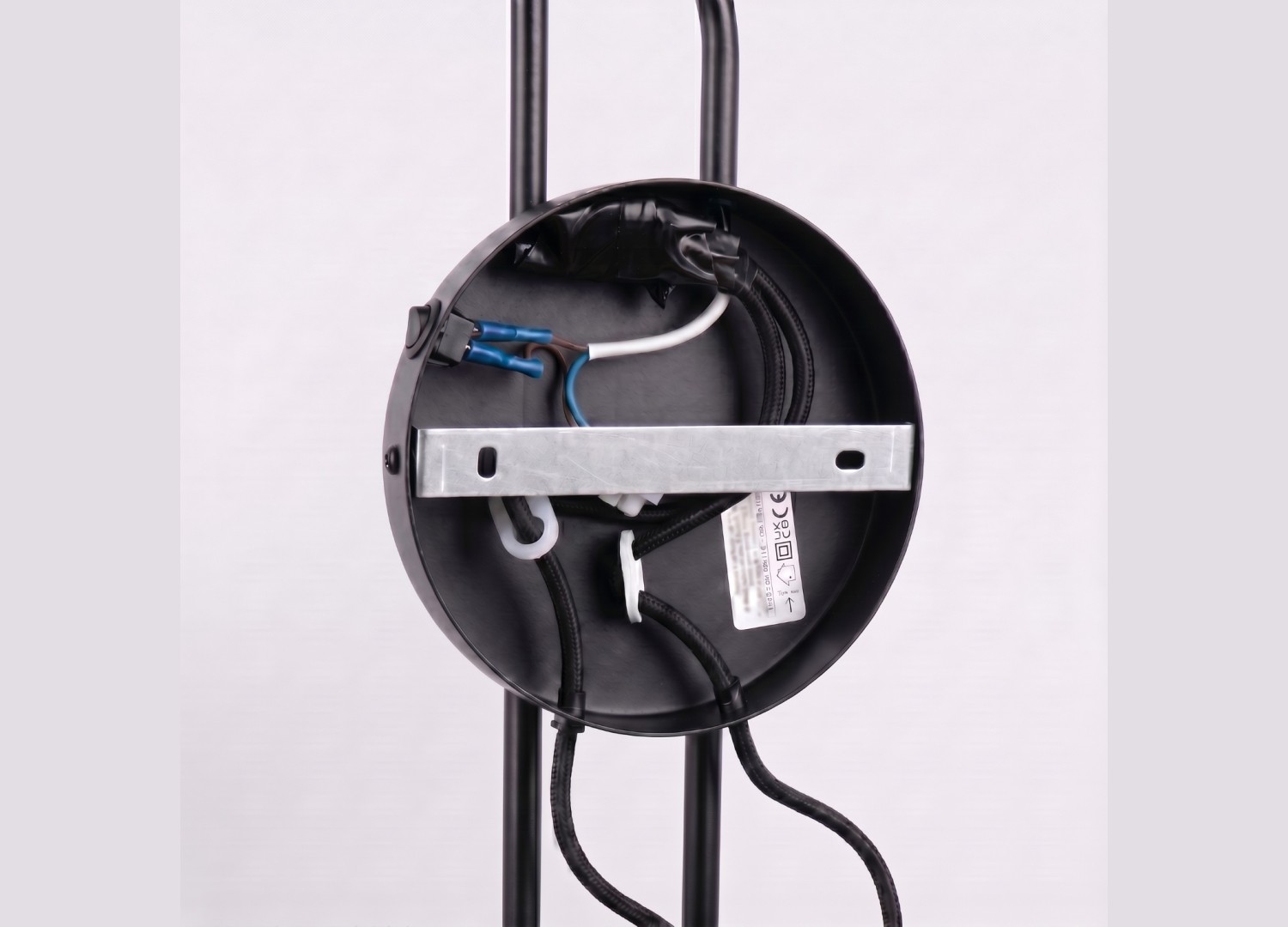 Applique murale NOX 2 noir avec interrupteur – vue complémentaire 9