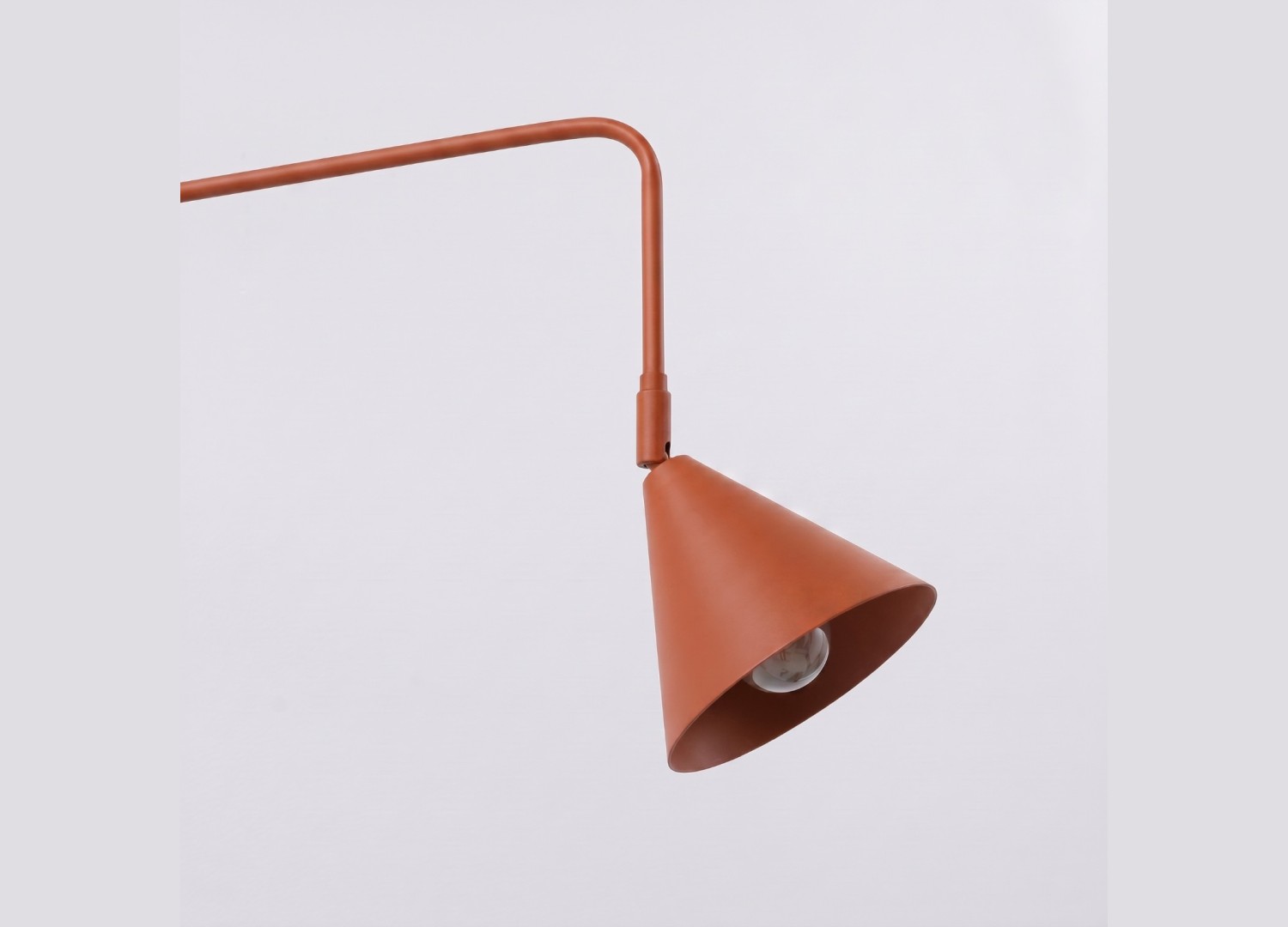Applique murale NOX 2 ocre rouge avec interrupteur – vue complémentaire 5