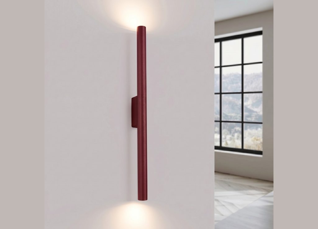Applique murale PASTELO 2 bordeaux – vue complémentaire 3