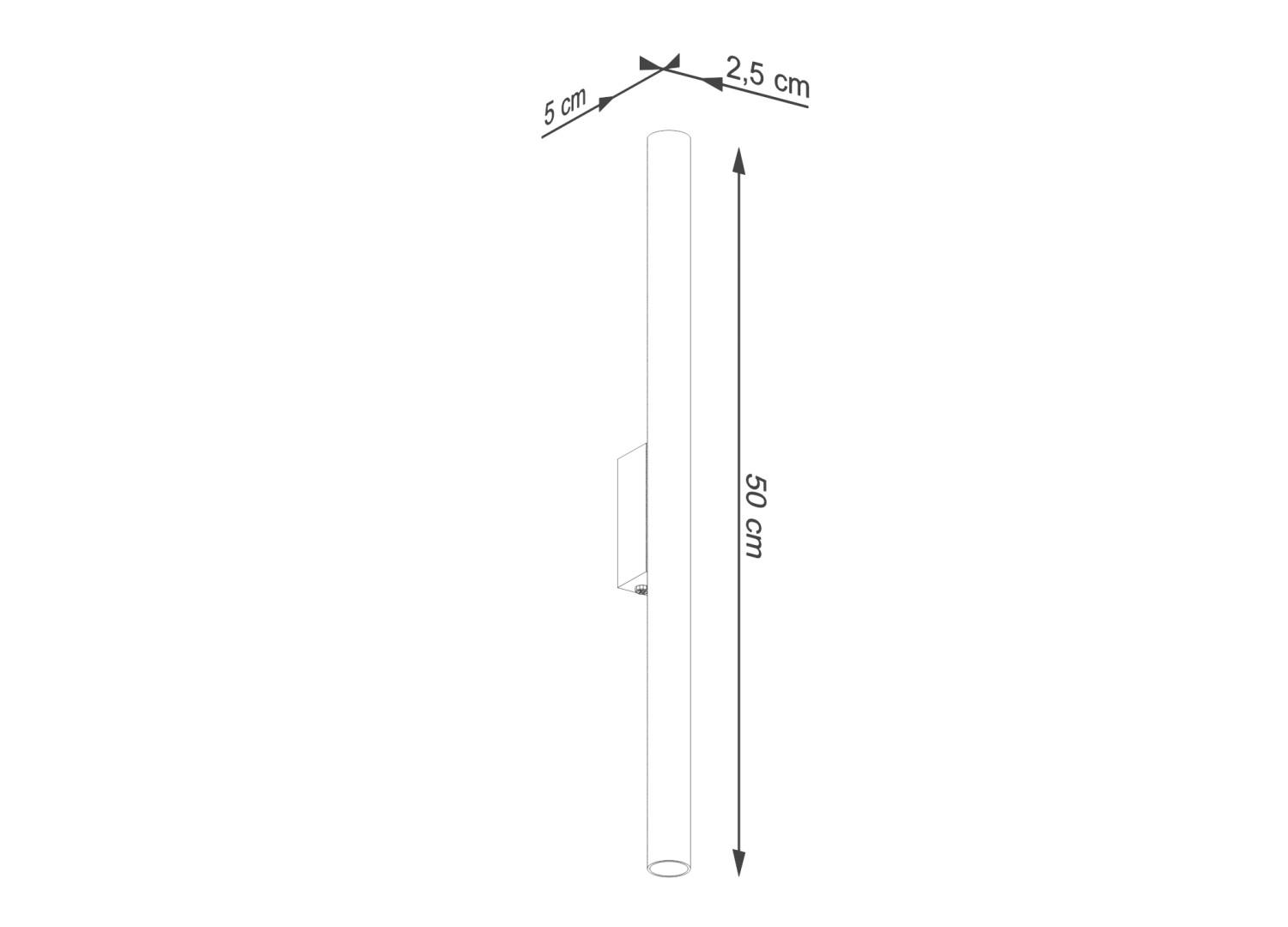 Applique murale PASTELO 2 rose – vue complémentaire 5