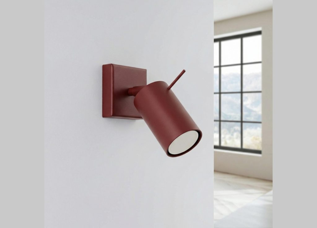Applique murale RING bordeaux – vue complémentaire 2