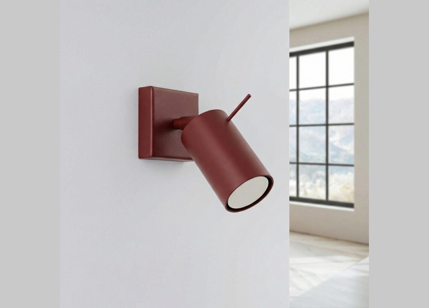 Applique murale RING bordeaux – vue complémentaire 2