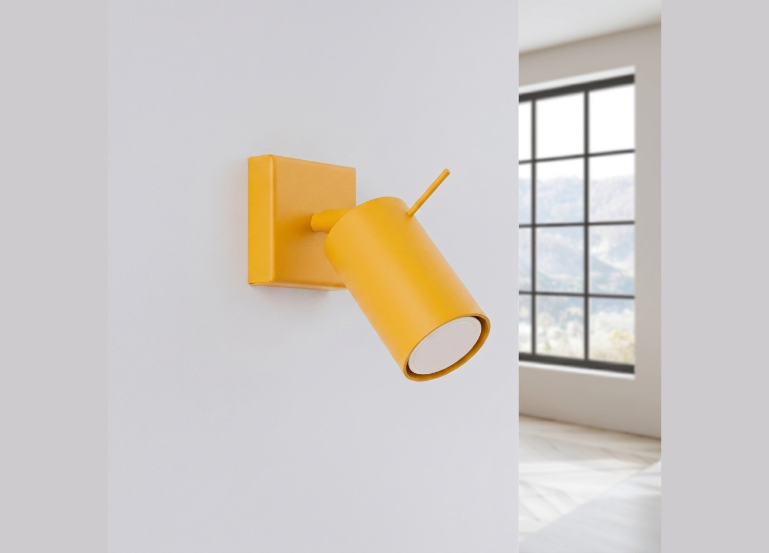 Applique murale RING jaune – vue complémentaire 2