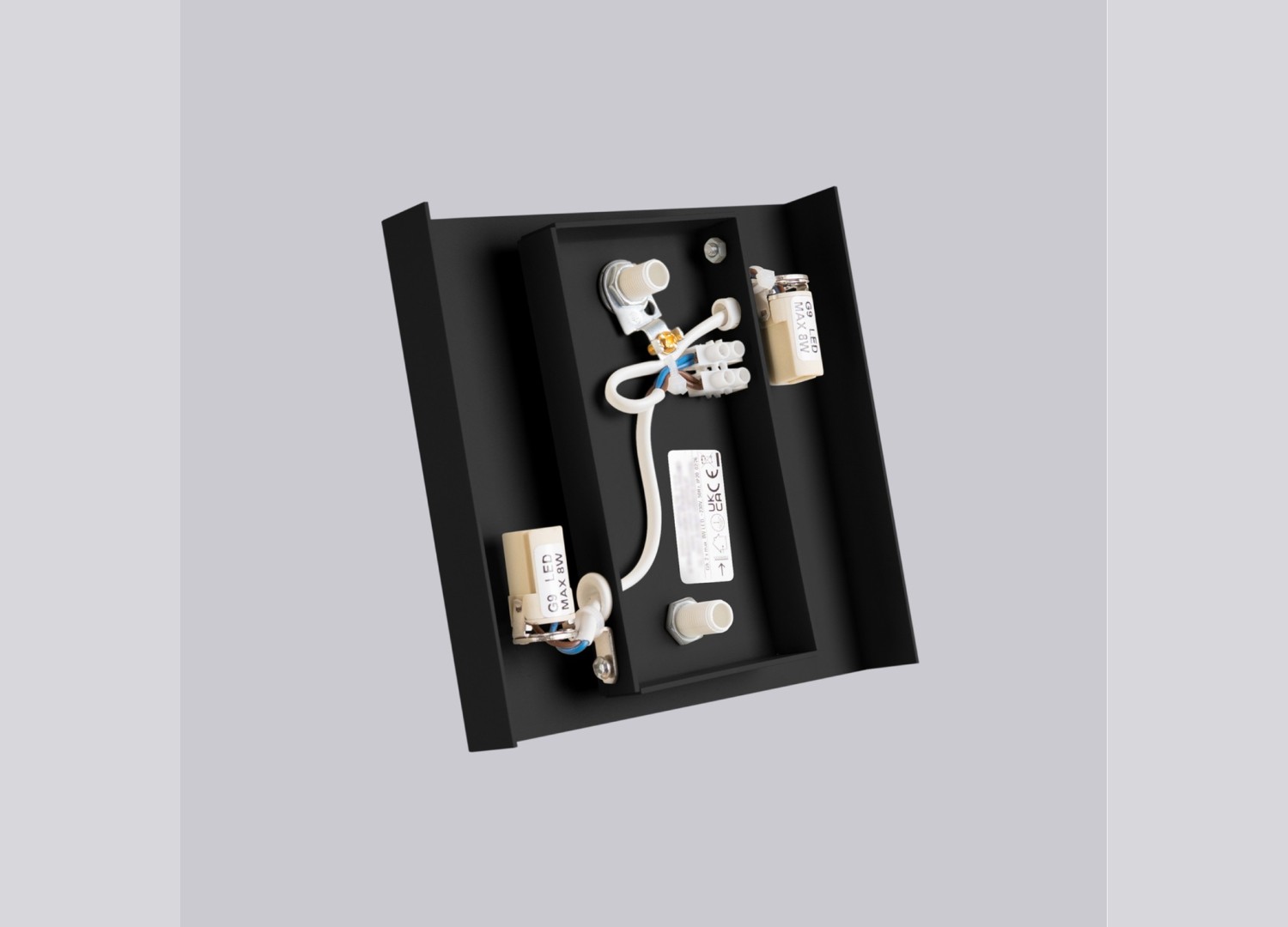 Applique murale VANTA noir – vue complémentaire 7