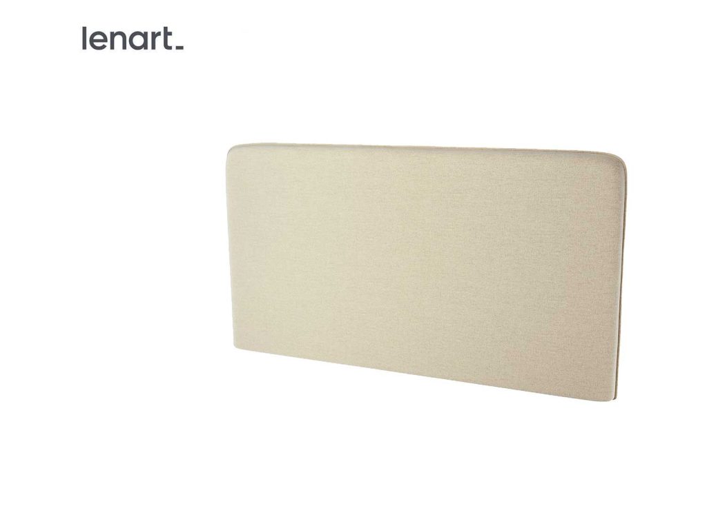 Appui-tête beige rembourré pour lit vertical 140 Bed Concept