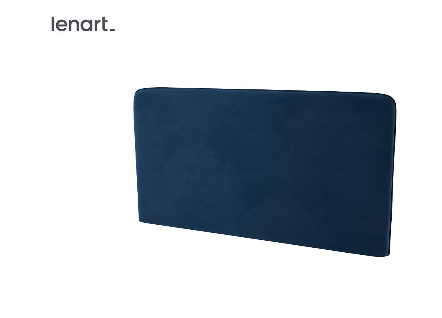 Appui-tête bleu marine rembourré pour lit vertical 140 Bed Concept