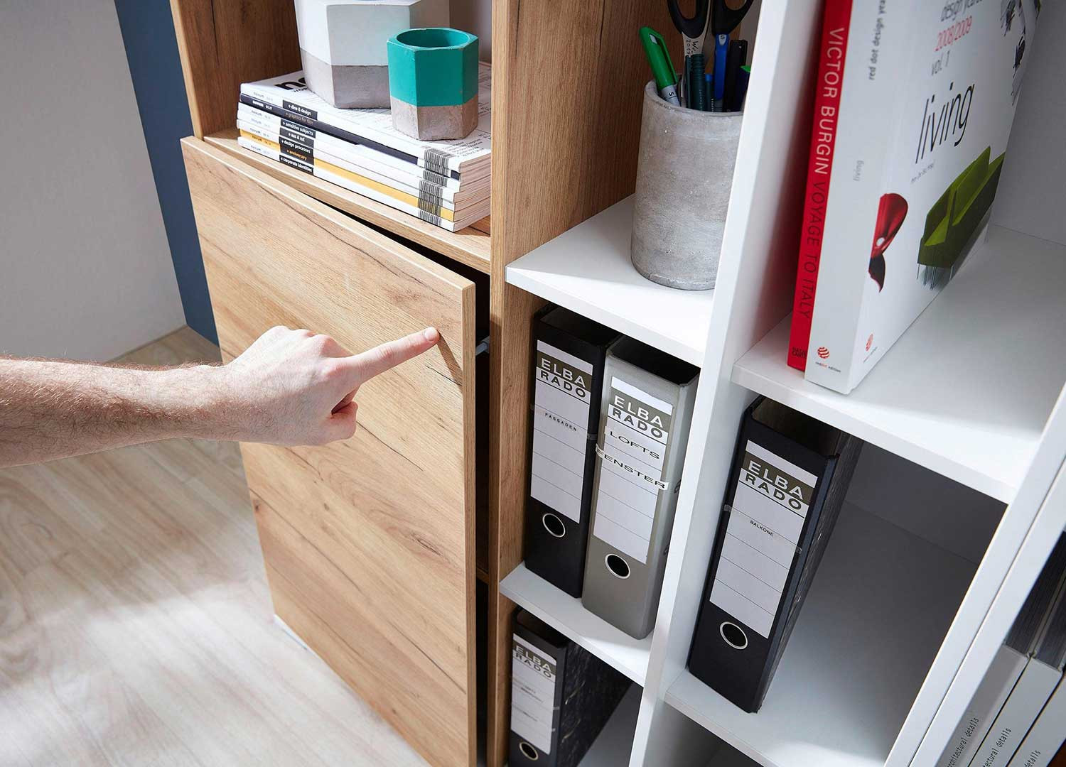 Armoire de classement bureau 9 compartiments