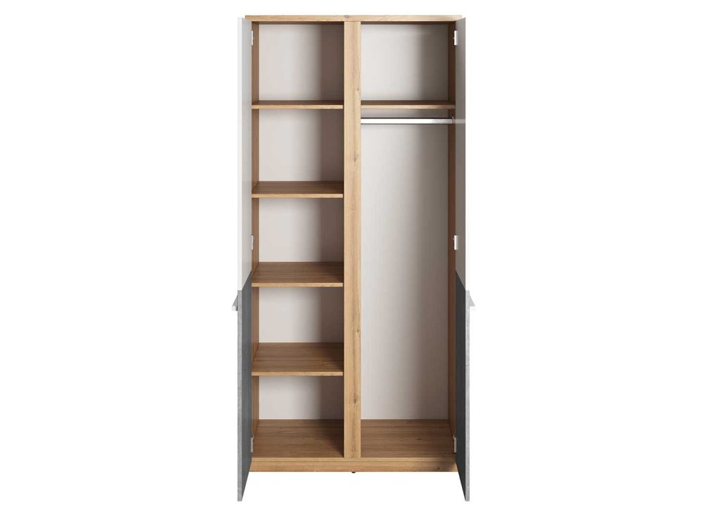 Armoire enfant 2 portes Pixel
