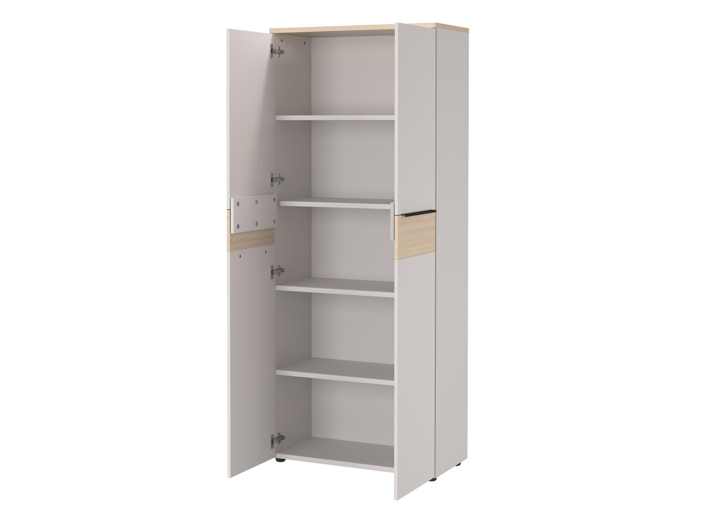 Armoire haute de classement 2 portes 197 cm Oviedo