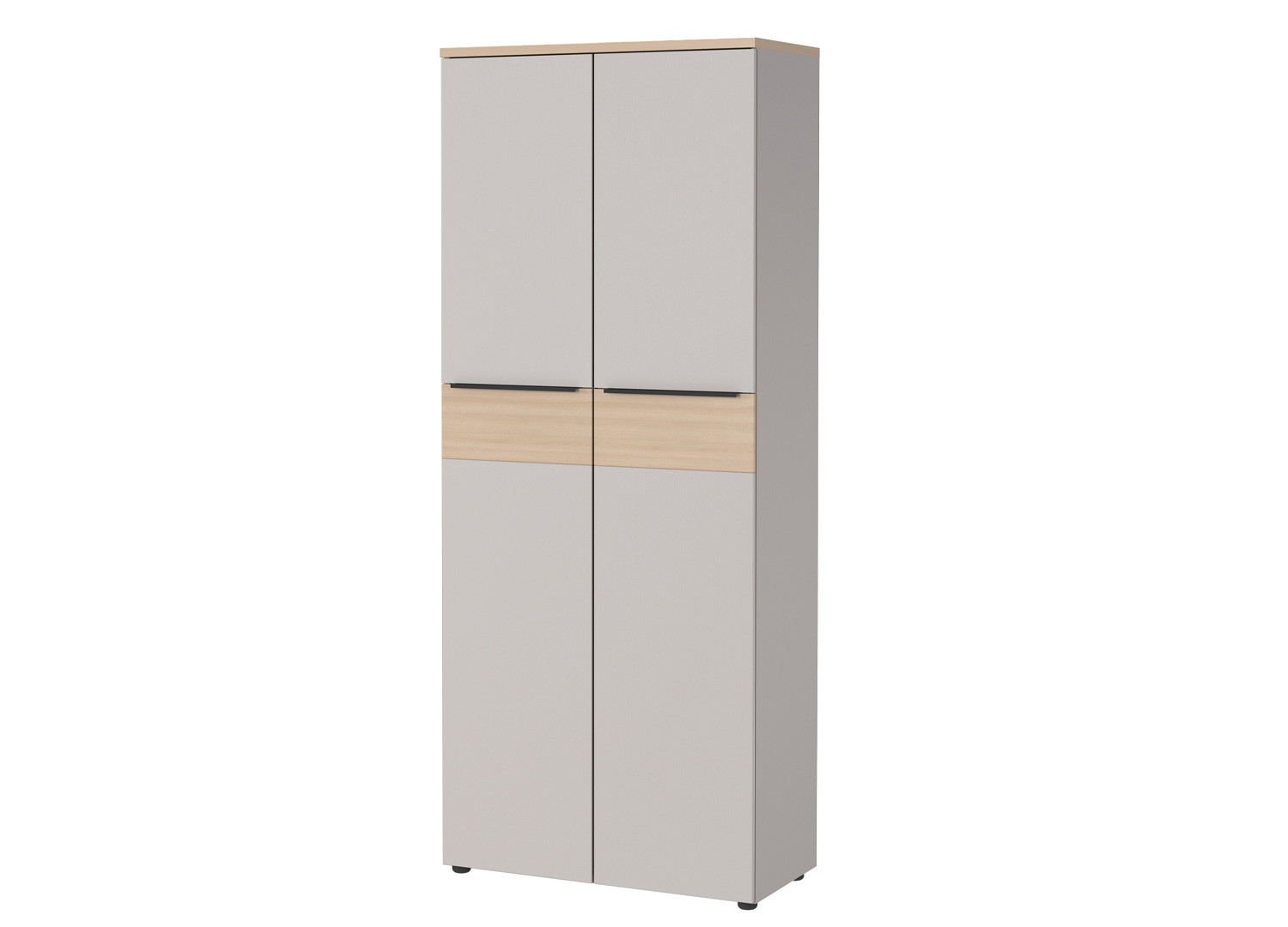 Armoire haute de classement 2 portes 197 cm Oviedo