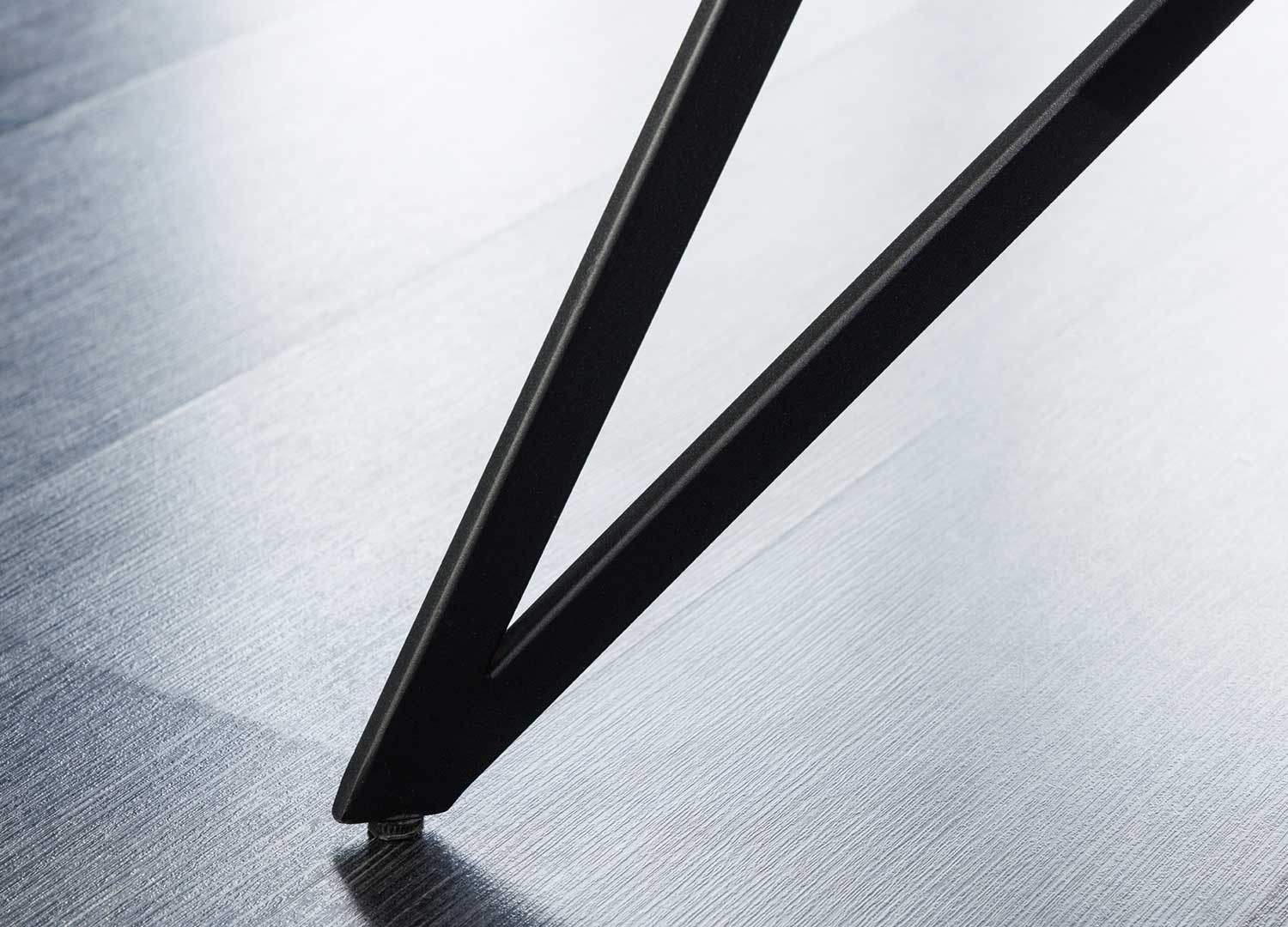 Banc de table en velours jaune moutarde