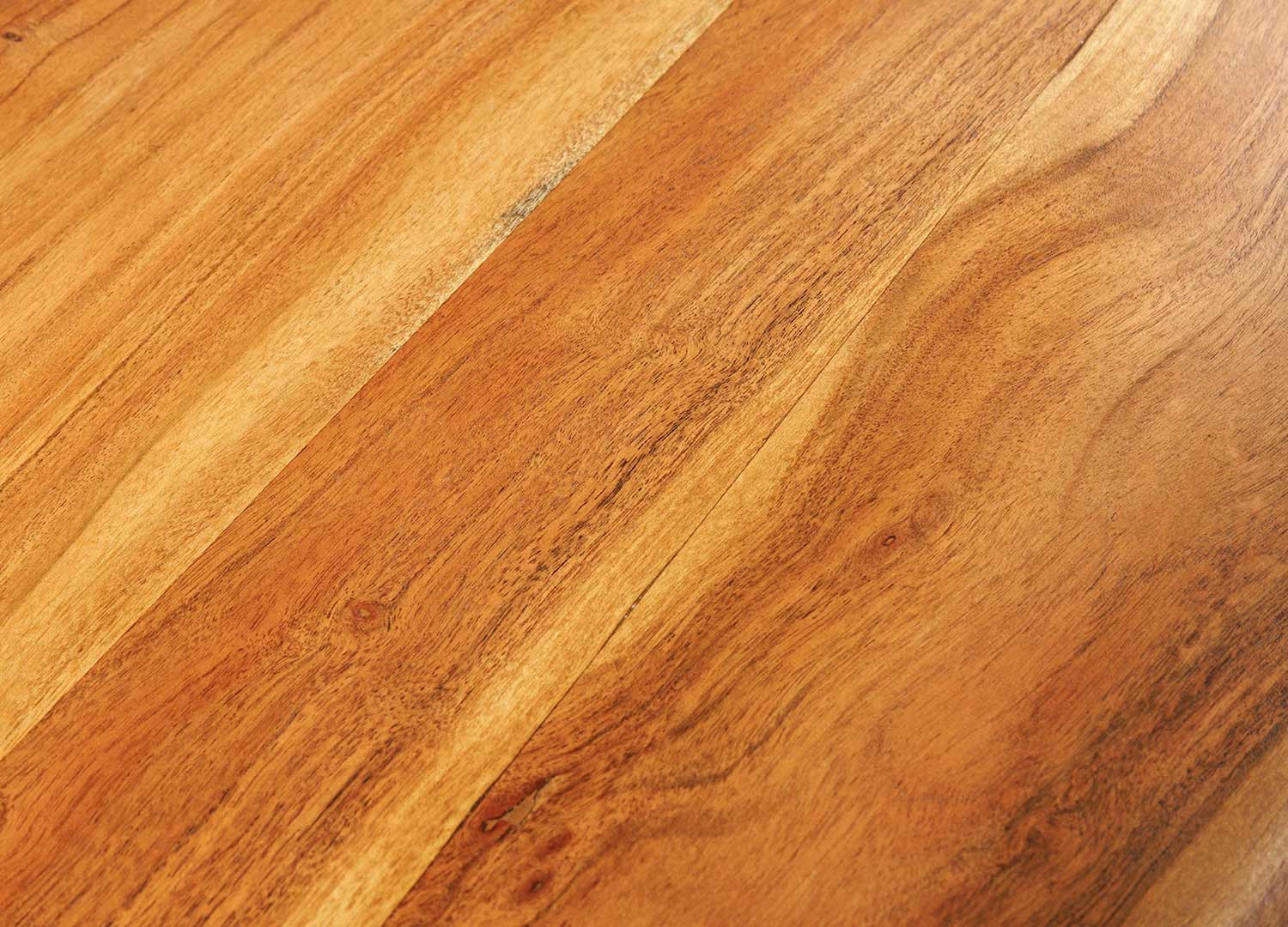 Banc en bois massif 160 cm avec dossier Nivor