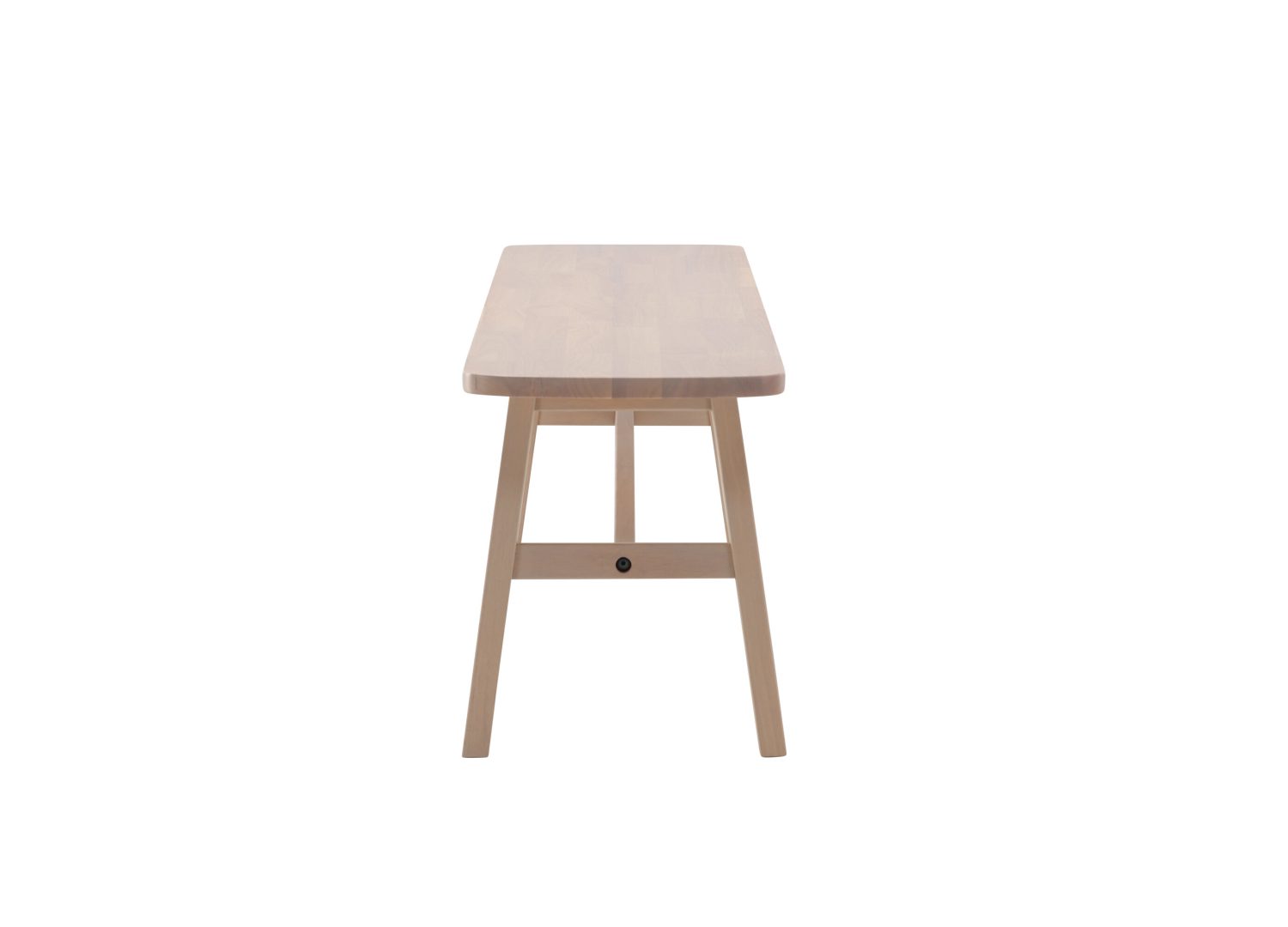 Vue produit du banc Hälsö blanchi
