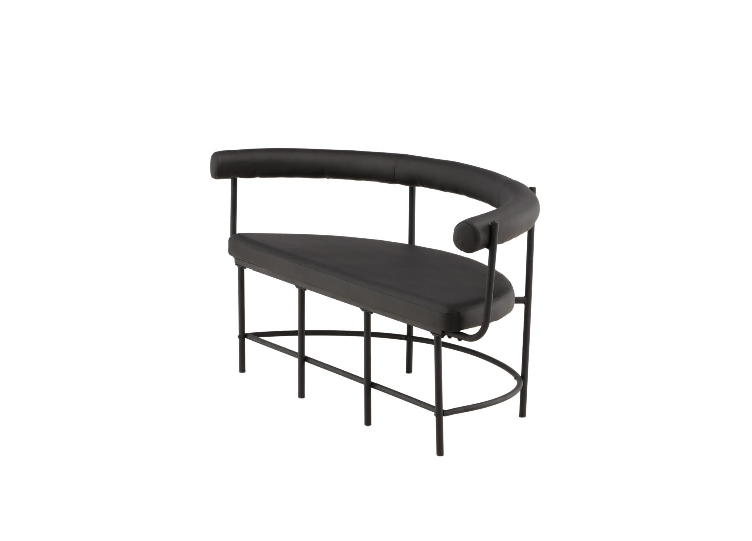 Détail du revêtement et des finitions du banc Stallhagen