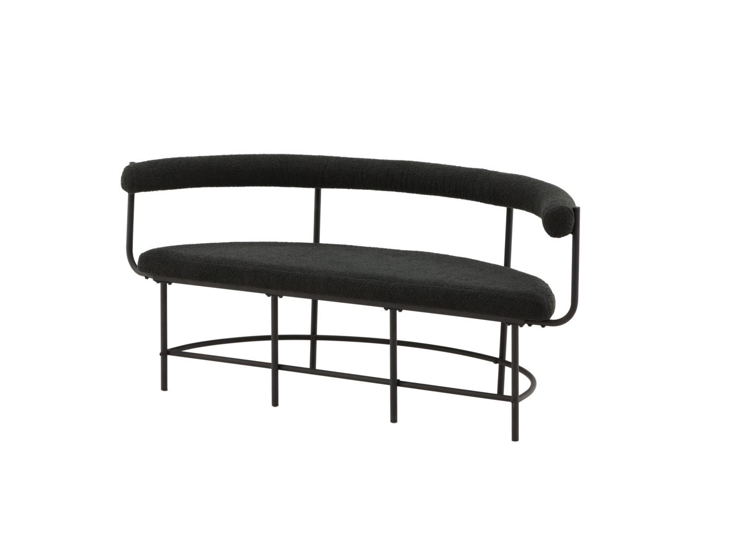 Vue produit du banc Stallhagen noir
