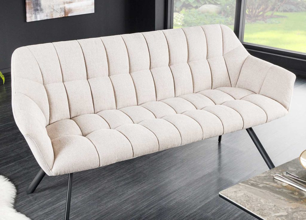 Banquette papillon 165 cm beige