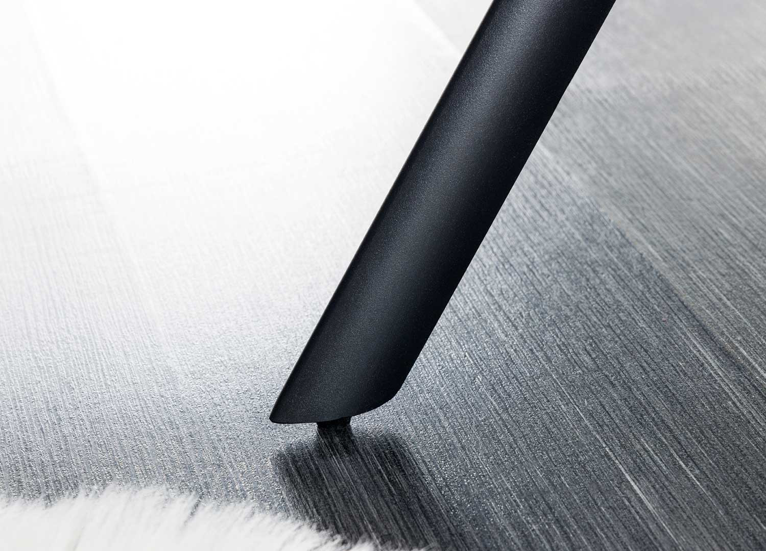 Banquette papillon 165 cm velours gris