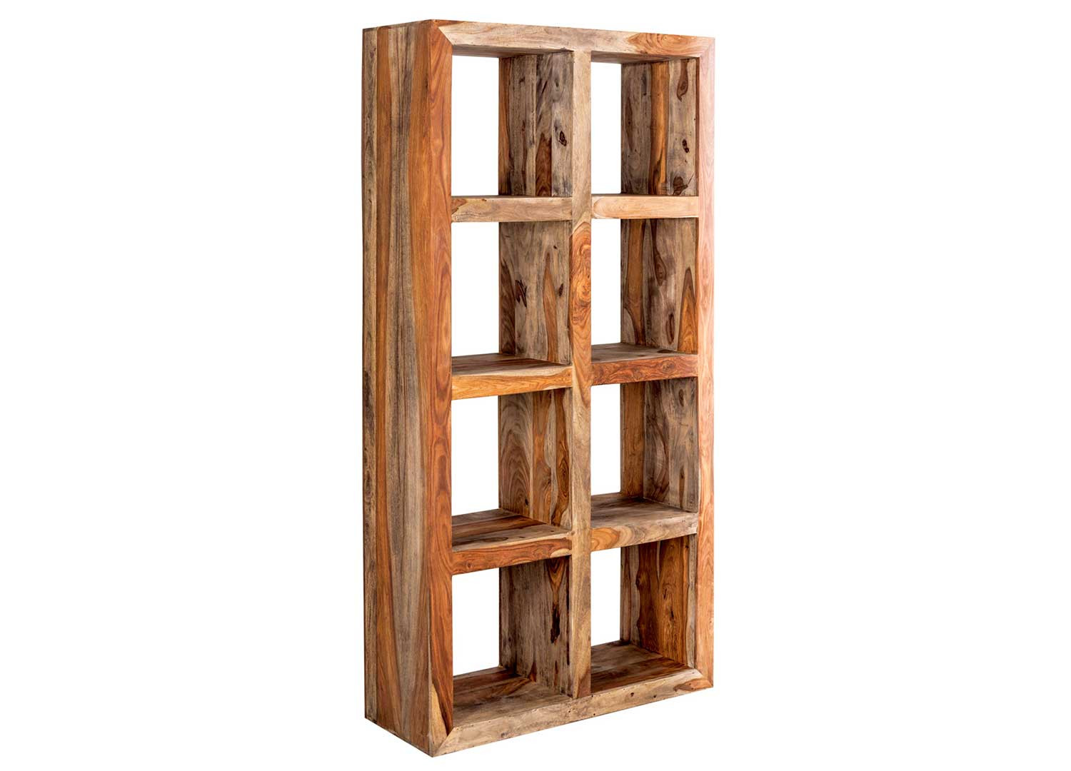 Bibliothèque meuble en bois de sesham