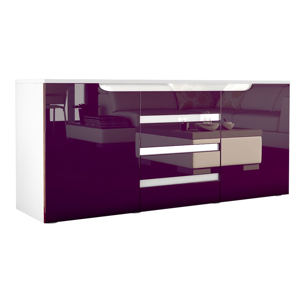 Buffet 2 portes & 4 tiroirs 139 cm