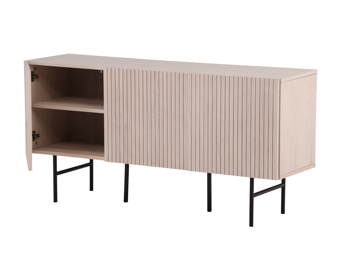 Buffet 3 portes bois contemporain