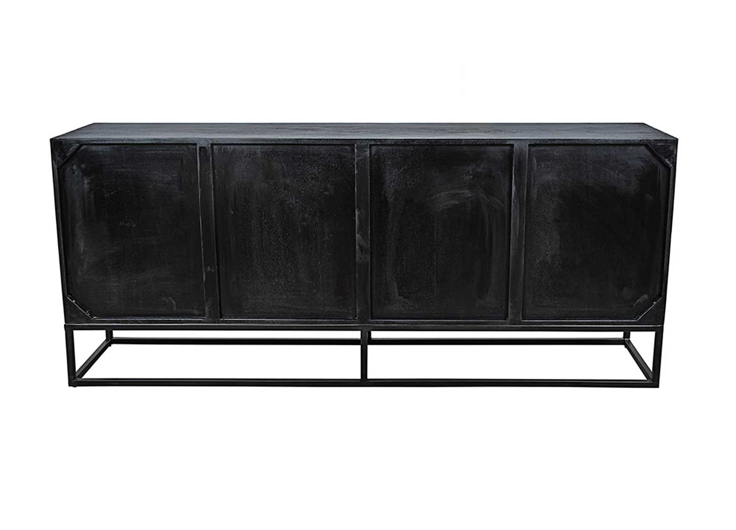 Buffet bois de manguier et bois de teck 4 portes Taylor