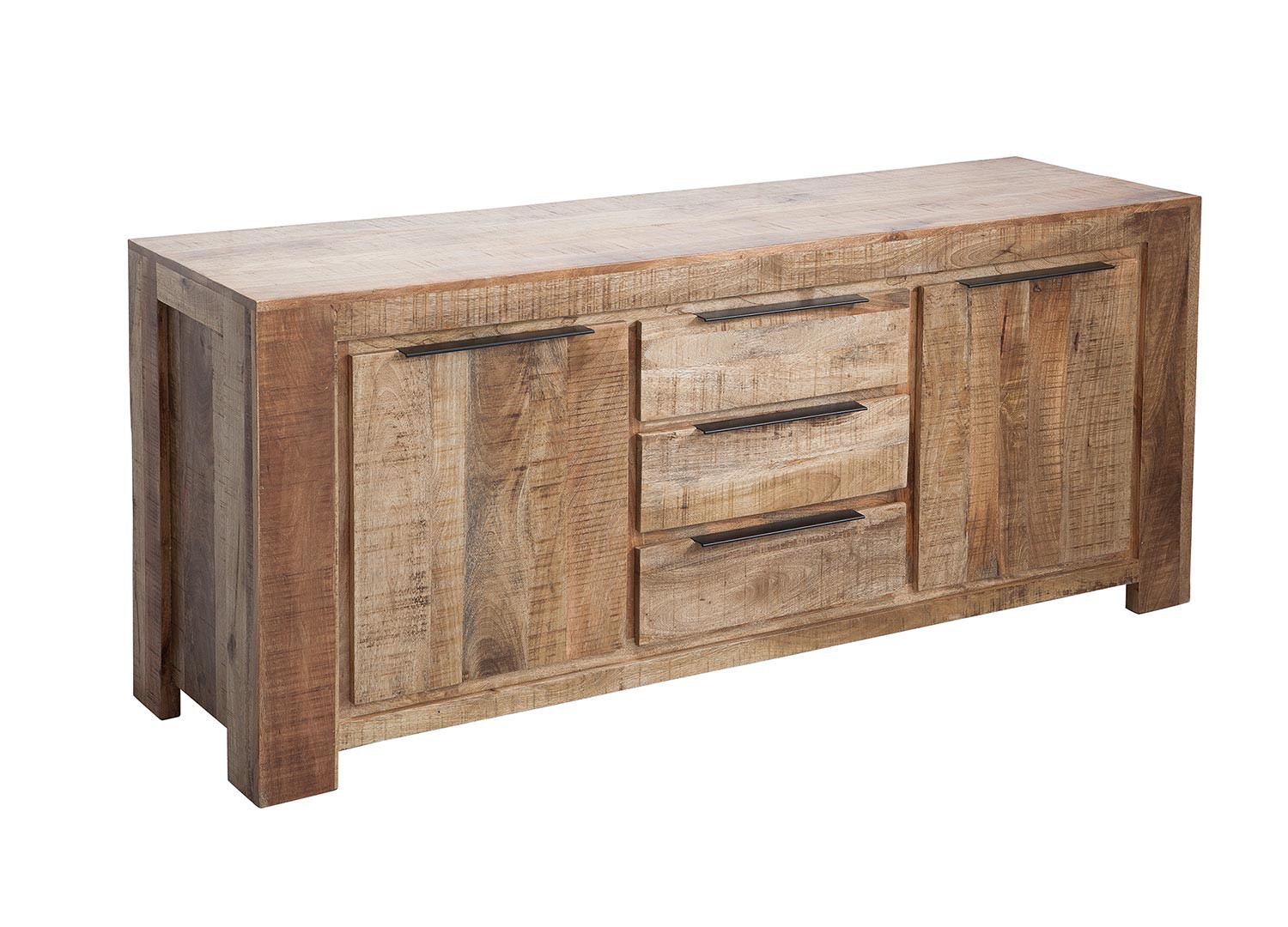 Buffet bois massif moderne 174 cm