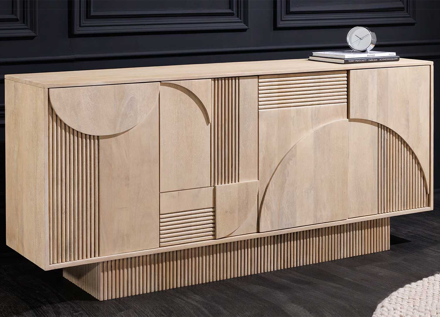 Buffet manguier et acacia 4 portes Davis