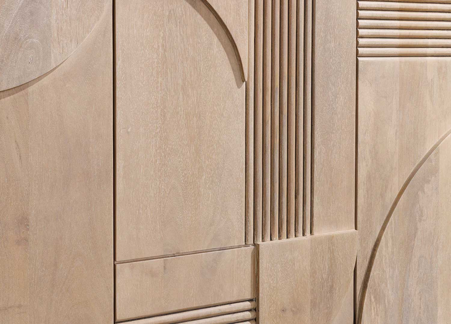 Buffet manguier et acacia 4 portes Davis