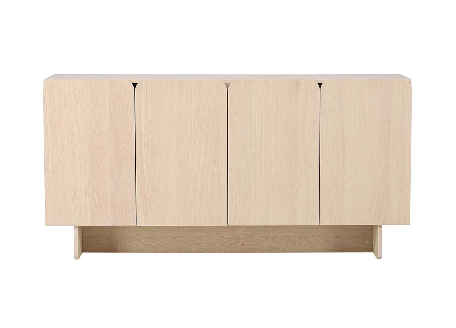 Buffet en MDF imitation chêne blanchi TYRESO