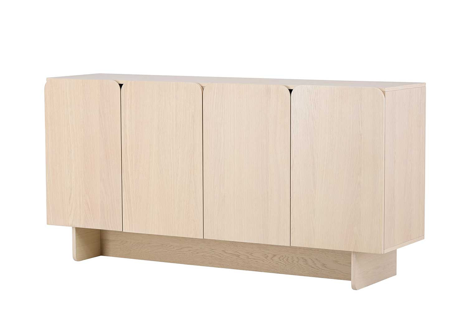Buffet en MDF imitation chêne blanchi TYRESO