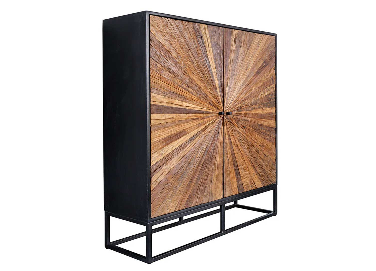 Buffet haut 2 portes manguier et teck Taylor