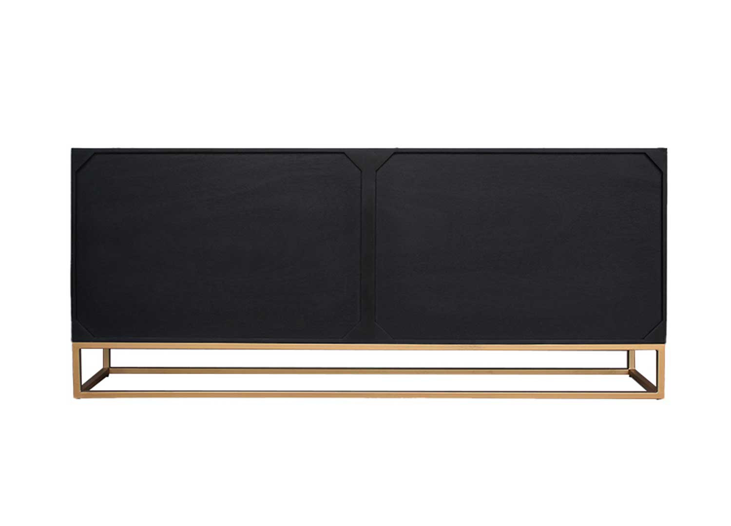 Buffet original moderne à motifs cercles 3D blanc et noir Adamo