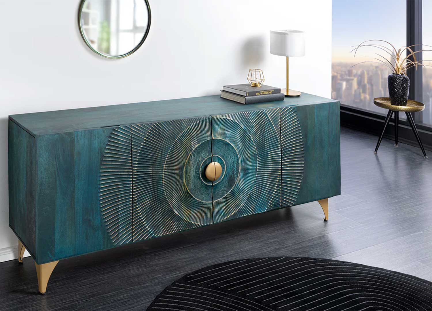 Buffet Sunset 180 cm en manguier massif - vue principale